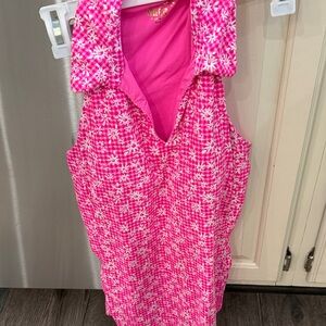 Lilly Pulitzer Luxletic Pink Top